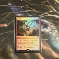 Gamble -Foil Near Mint MTG Dominaria Remastered - Image 1