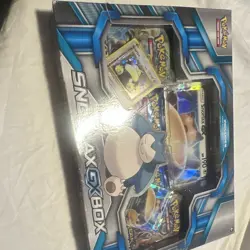 Pokemon Snorlax GX Box Promo Cards Booster Packs Trading Card Game - Image 1