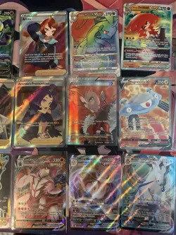 Pokemon TCG Full Art V, VSTAR, Rainbow Lot Of 30 All Cards MP-NM - Image 3