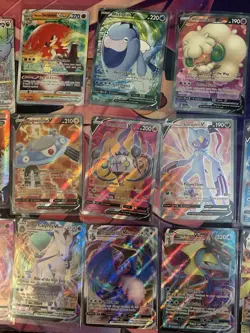 Pokemon TCG Full Art V, VSTAR, Rainbow Lot Of 30 All Cards MP-NM - Image 4
