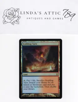 Scalding Tarn | Magic MTG | Zendikar | FOIL |LP | LK 105 - Image 1