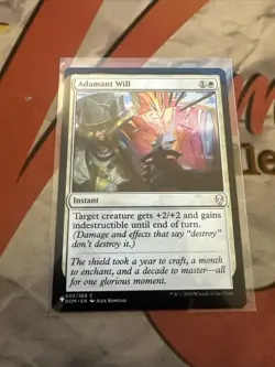 MTG Mystery Booster 2 Adamant Will! DOM #002/269 Regular Common! - Image 1