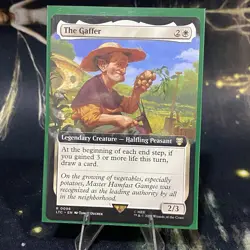 The Gaffer - Extended Art - Commander: The Lord of the Rings LOTR MTG (LTC) 0096 - Image 3