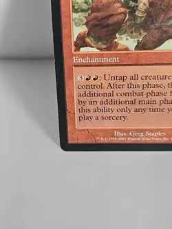 🔥🔥 Aggravated Assault 🔥🔥 MTG Onslaught 🌟RARE🌟 MT/NM Magic The Gathering - Image 5