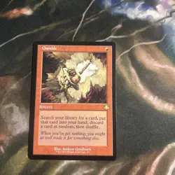 [1x] Gamble - Retro Frame Near Mint, English Dominaria Remastered Extras MTG Mag - Image 1