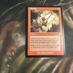 [1x] Gamble - Retro Frame Near Mint, English Dominaria Remastered Extras MTG Mag - Image 5