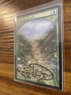 MTG💐Shadow Signed RAMPANT GROWTH Full Art💐Players Reward PROMO MINT T. Nielsen - Image 4