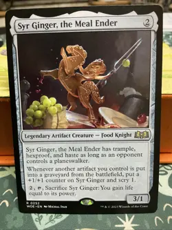 Syr Ginger, the Meal Ender Wilds of Eldraine Regular - Image 1