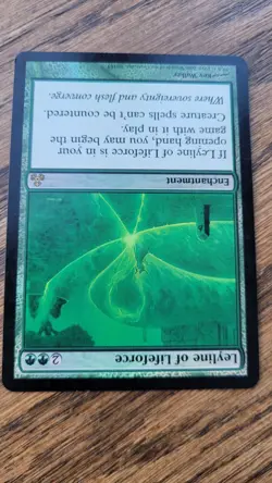 * * 1x FOIL Leyline of Lifeforce x1 * * Guildpact MTG LP Lightly Played - Image 3