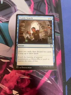 MTG - FRANTIC SEARCH - COMMON - NCC - NM - Image 1