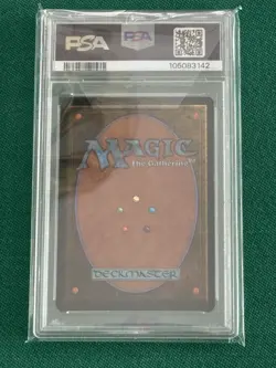 1994 Magic The Gathering Swords To Plowshares Revised PSA 4 - Image 2