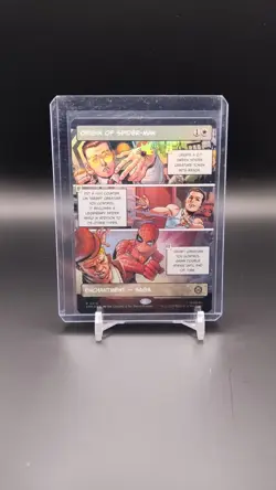 Origin of Spider-Man (Borderless) Marvel's Spider-Man Foil MTG NM - Image 3