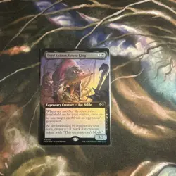 Lord Skitter, Sewer King (Extended Art) R Wilds of Eldraine 339 NM (Foil) - Image 1