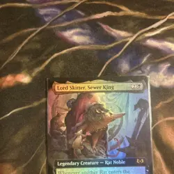 Lord Skitter, Sewer King (Extended Art) R Wilds of Eldraine 339 NM (Foil) - Image 2