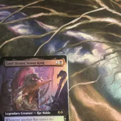 Lord Skitter, Sewer King (Extended Art) R Wilds of Eldraine 339 NM (Foil) - Image 3