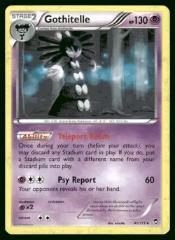 Pokemon Gothitelle XY - Furious Fists #41/111 - Image 1
