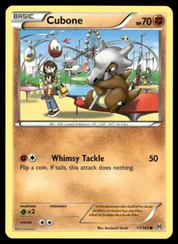 Pokemon Cubone XY - BREAKthrough #77/162 - Image 1