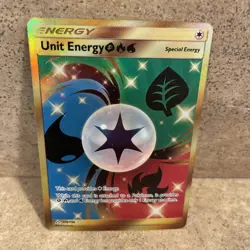Unit Energy 170/156 Secret Rare Gold - Ultra Prism - Sun & Moon 2018 Pokemon LP - Image 2