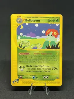 Pokemon TCG Bellossom Aquapolis Card 5/147 Non-Holo Rare - Image 1