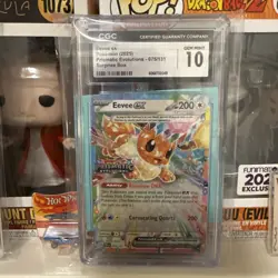 2025 Pokemon ENG - Prismatic Evolutions | Eevee ex #075 | STAMPED | CGC 10 - Image 1