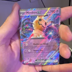 Pokemon Mimikyu ex 069/159 Sv09: Journey Together Double Rare Holo 190HP - Image 1