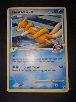 Floatzel GL lv 37 - Cosmos Holo - Rising Rivals - Pokemon TCG - (LP) - Image 1