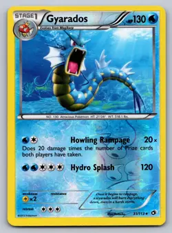Gyarados 31/113 Rare Legendary Treasures Pokemon Lightly Played - Image 1