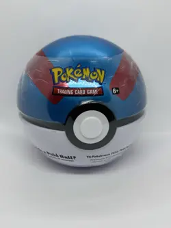 2020 Pokemon TCG PokeBall Tin - Great Ball B20- Factory Sealed - 3 Booster Packs - Image 1