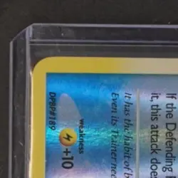 2007 POKEMON DIAMOND & PEARL MYSTERIOUS TREASURES #106/123 TOTODILE REVERSE HOLO - Image 3