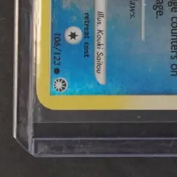 2007 POKEMON DIAMOND & PEARL MYSTERIOUS TREASURES #106/123 TOTODILE REVERSE HOLO - Image 4