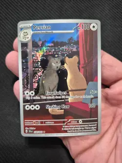Pokemon TCG Persian Full Art Holo Rare Card 078/064 Shrouded Fable NEAR MINT - Image 2