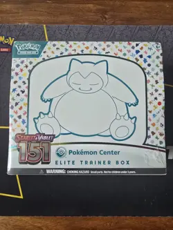 Scarlet & Violet 151 Pokemon Center Elite Trainer Box ETB - Rip In Seal- Pokemon - Image 1