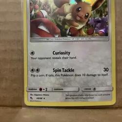 Pokemon TCG Eevee Hidden Fates 48/68 Holo - Image 4