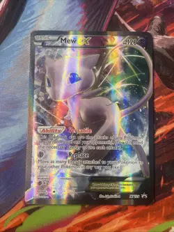 Mew EX XY126 - XY Black Star Promo Full Art Pokemon TCG - Near Mint - Image 1