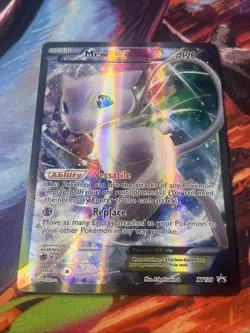 Mew EX XY126 - XY Black Star Promo Full Art Pokemon TCG - Near Mint - Image 2