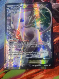 Mew EX XY126 - XY Black Star Promo Full Art Pokemon TCG - Near Mint - Image 4