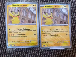 X2 Pokemon TCG Pikachu At The Museum Promo | Sealed | Ready To Ship✅ - Image 1