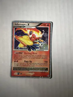 Pokemon Infernape LV. X DP10 Holo Rare Diamond & Pearl - Image 1