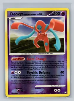 Deoxys Defense Forme 25/146 Legends Awakened Reverse Holo - Image 1