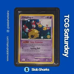 2007 POKEMON D&P MYSTERIOUS TREASURES HOLIDAY CALENDAR PROMO #42/123 CHINGLING - Image 1