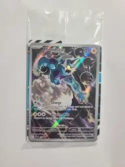 Pokemon TCG Black Bolt Thundurus SV209 ETB Sealed Promo Sealed ENGLISH M/NM - Image 1
