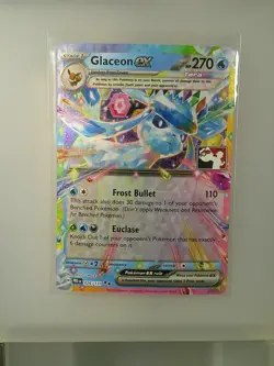 Glaceon EX 026/131 - Pokemon TCG - NM Foil - Prize Pack Series Stamped Promo - Image 1