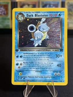 Dark Blastoise 3/82 Team Rocket 1st Edition Holo Amazing Condition! Pokemon TCG - Image 1