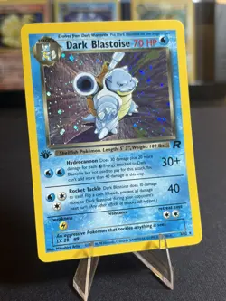 Dark Blastoise 3/82 Team Rocket 1st Edition Holo Amazing Condition! Pokemon TCG - Image 2
