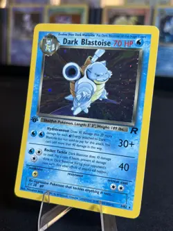 Dark Blastoise 3/82 Team Rocket 1st Edition Holo Amazing Condition! Pokemon TCG - Image 4