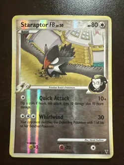 Staraptor 11/147 Reverse Holo Rare Pokemon TCG Platinum Supreme Victors HP - Image 1