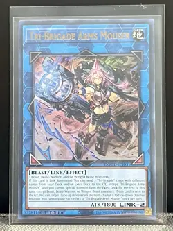 Tri-Brigade Arms Mouser DOOD-EN051 Ultra Rare Doom Of Dimensions Yugioh NM - Image 1
