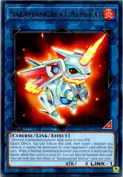 Salamangreat Almiraj #LD10-EN051 Yugioh Lightly played 1st Edition - Image 1