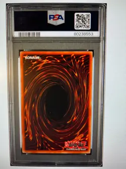 PSA 9 Yugioh! Mystical Space Typhoon - SRL-EN047 - Ultra Rare - 25th Anniversary - Image 2