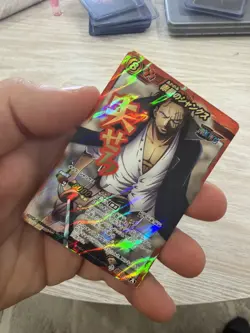 2013 One Piece Miracle Battle Carddass - 11 Shanks Super Omega Rare Ω - Image 1